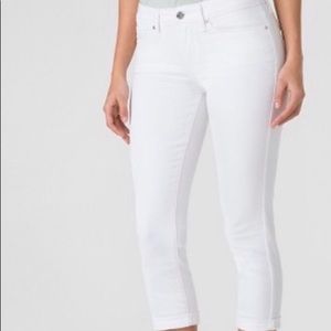 Denizen from Levi's Modern White Crop Jeans